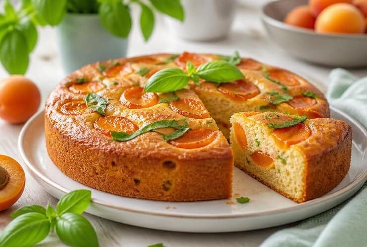 moelleux abricots et basilic fid