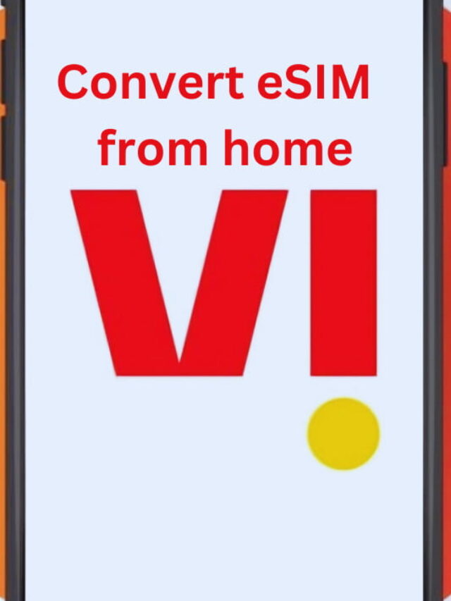 Good News, now Vi Prepaid-eSIM is just 5 Minutes from home