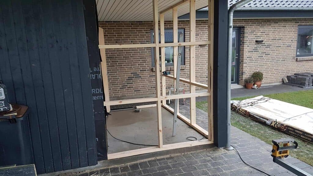 Tilbygning med RB Tømrer