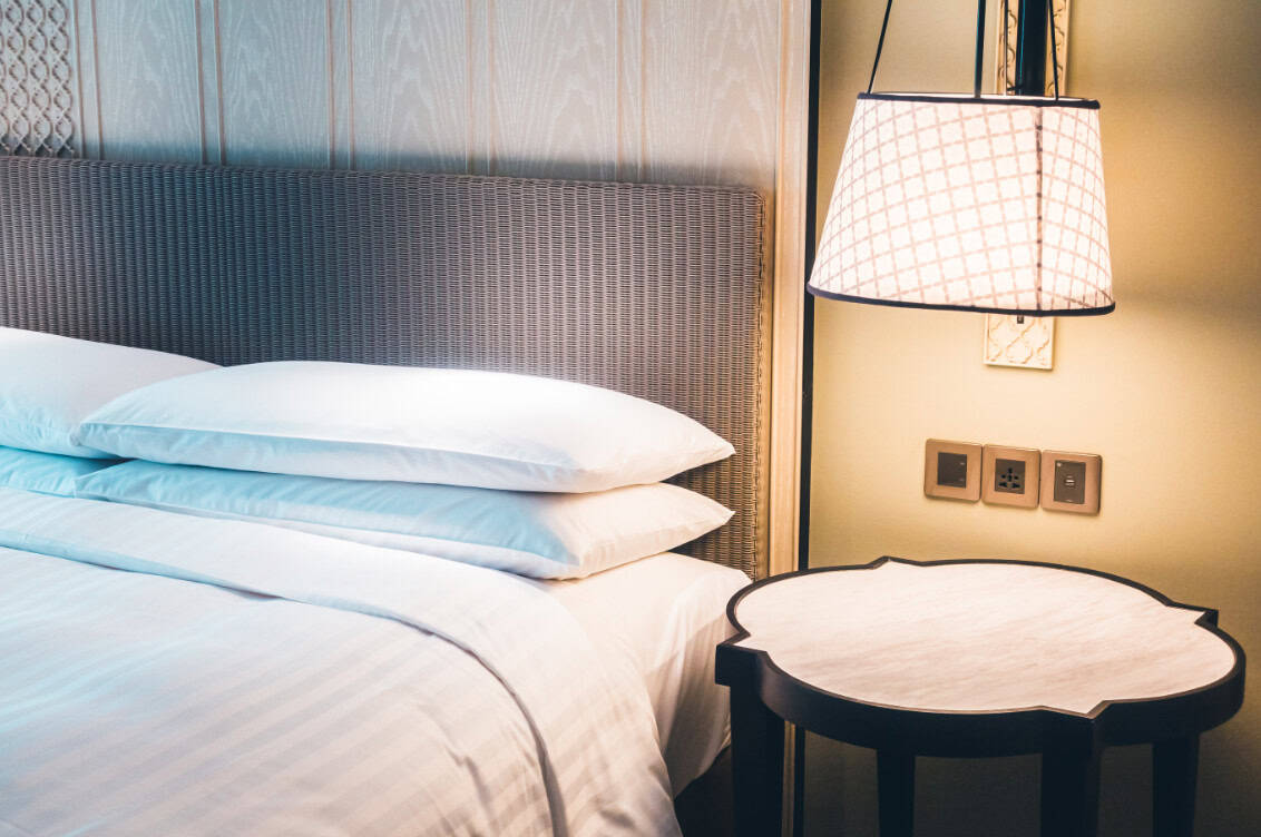 One way to make your hotel more sustainable is to switch out normal light bulbs with more energy efficient options