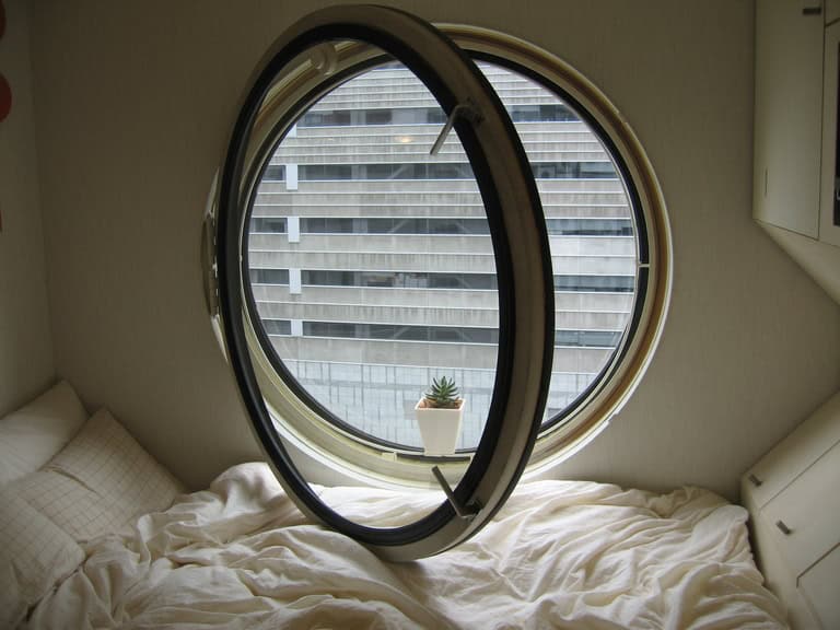 Nakagin Capsule Tower Building interior