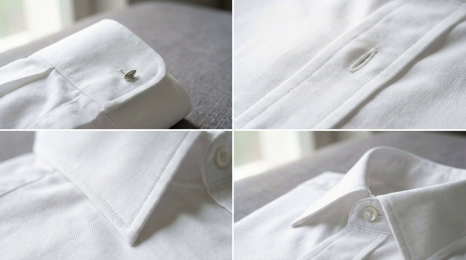 Nydelig hvid nyrenset skjorte på renseri i København