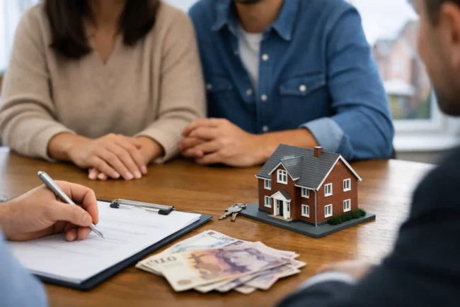 Buying House on Contract Income in the UK
