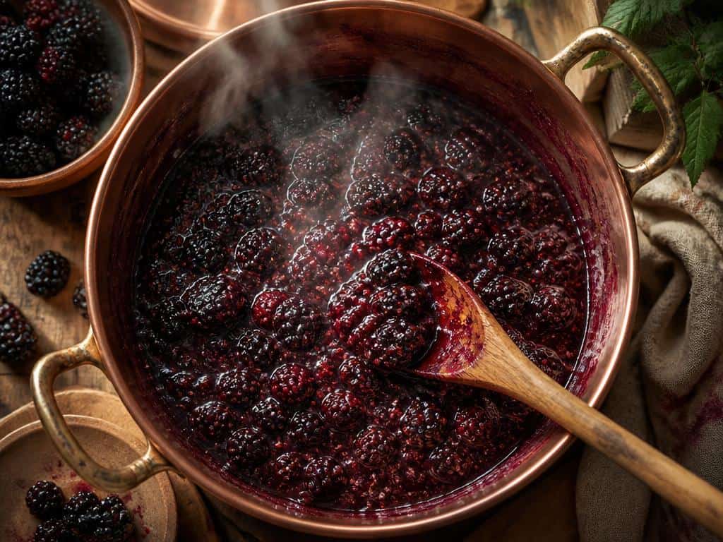 comment faire de la confiture de mûres sans pépins