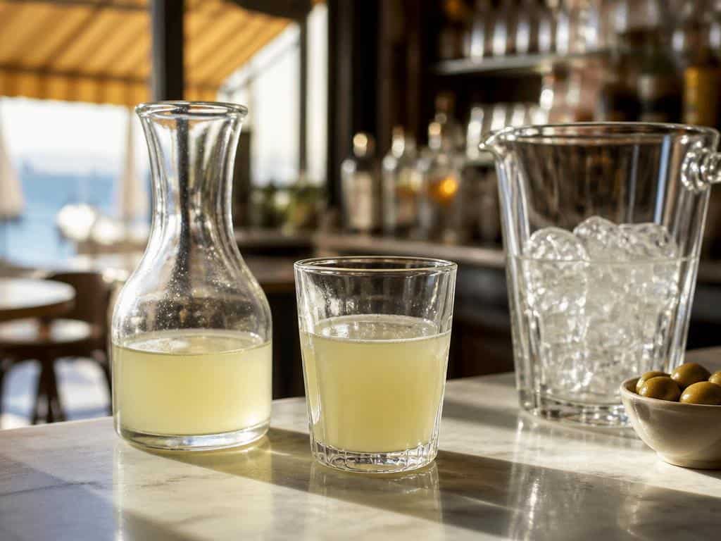 dose de ricard en bar