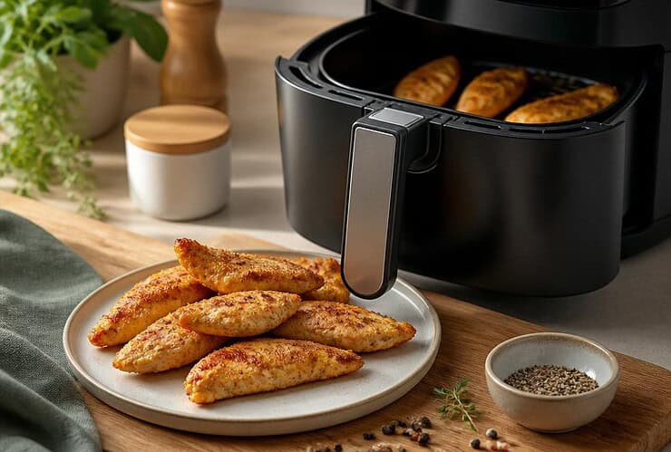 temps de cuisson aiguillette de poulet airfryer