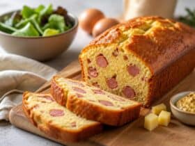 cake knacki moutarde
