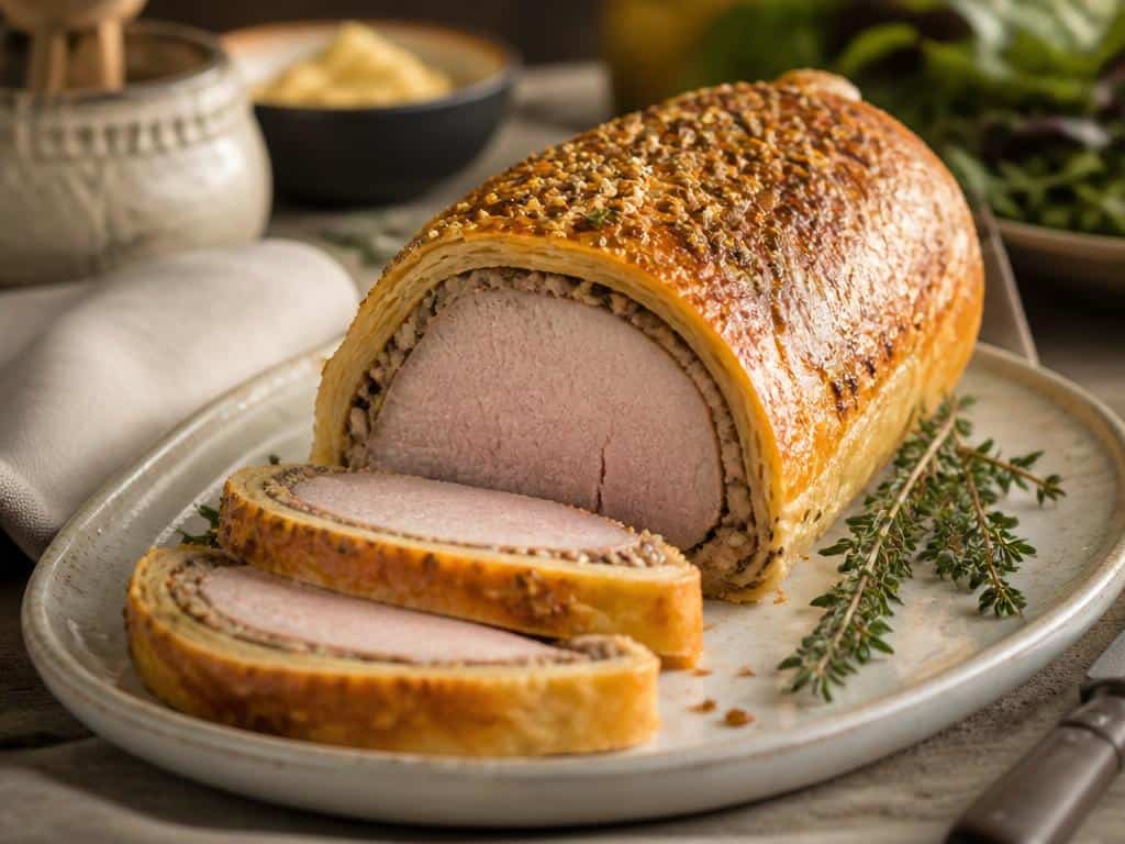 recette filet mignon en croûte moutarde