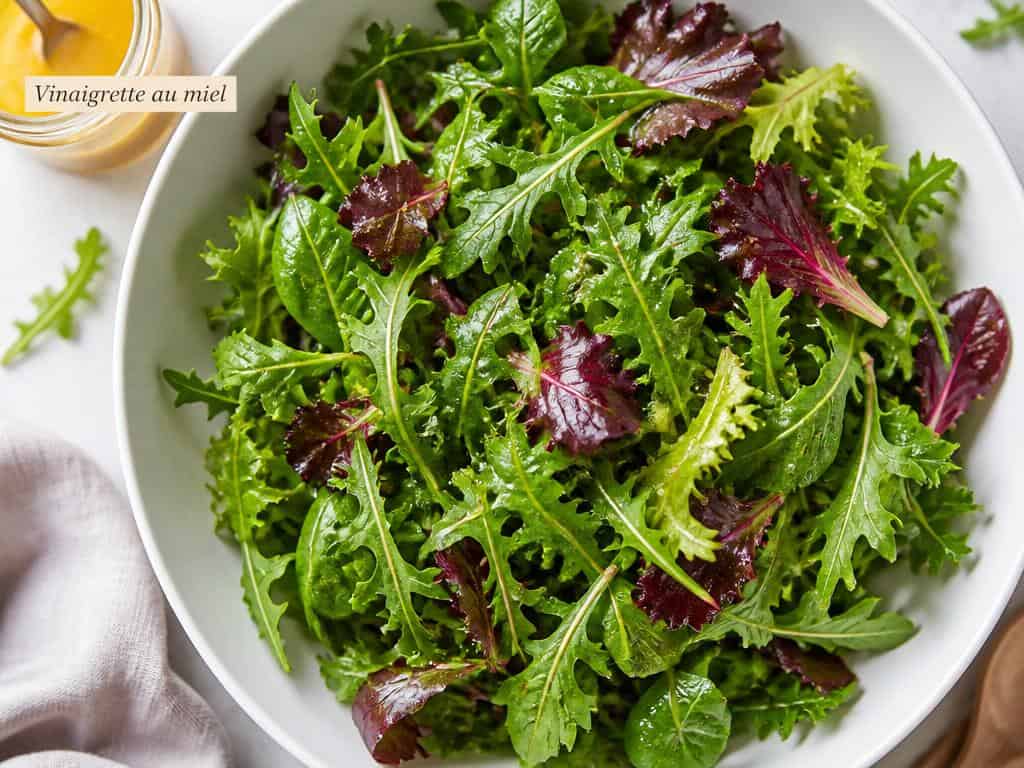 vinaigrette au miel moutarde citron