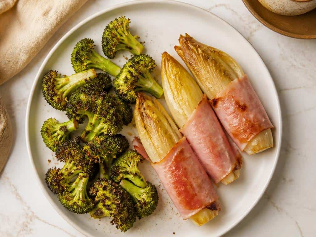 accompagnement endive jambon béchamel
