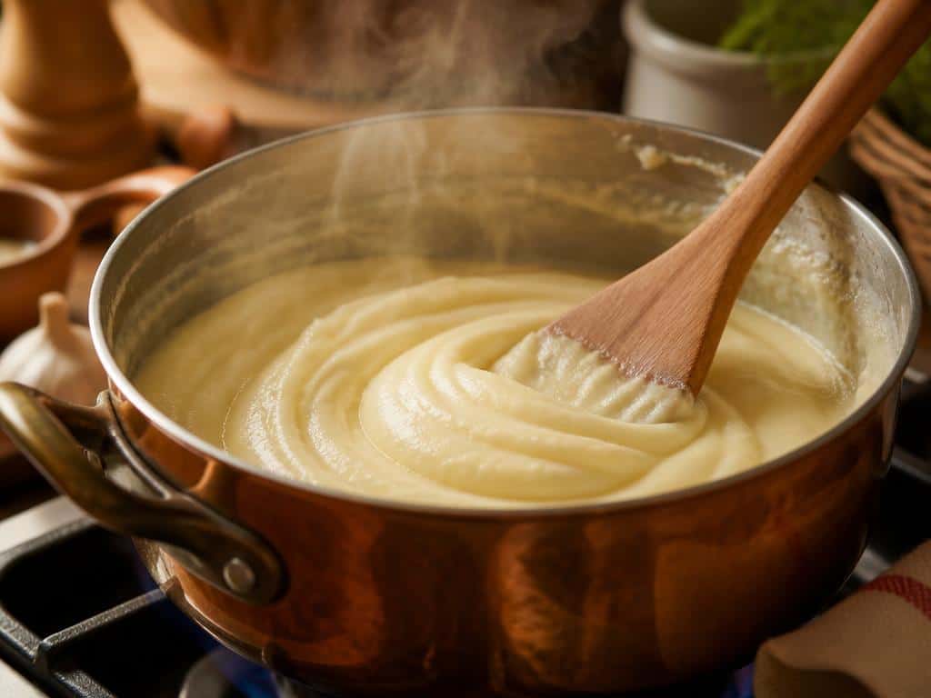 comment épaissir une purée mousseline trop liquide
