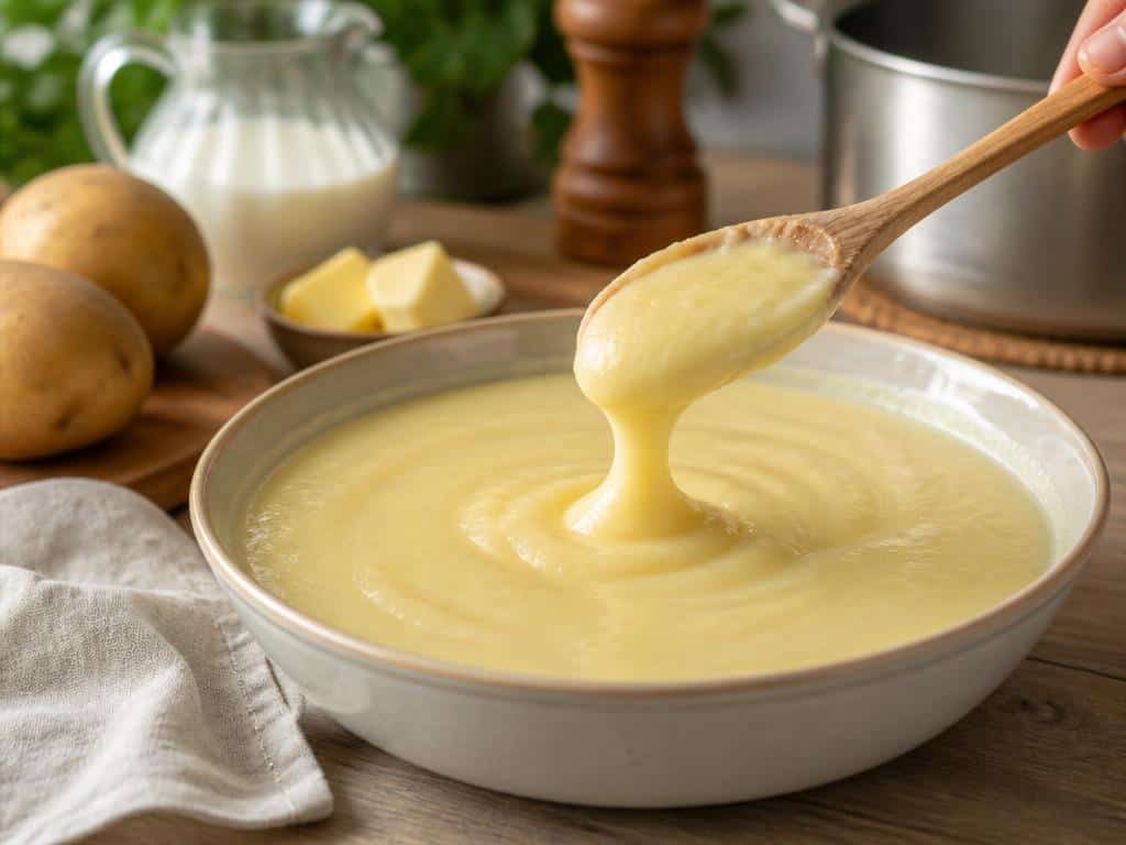 comment épaissir une purée trop liquide