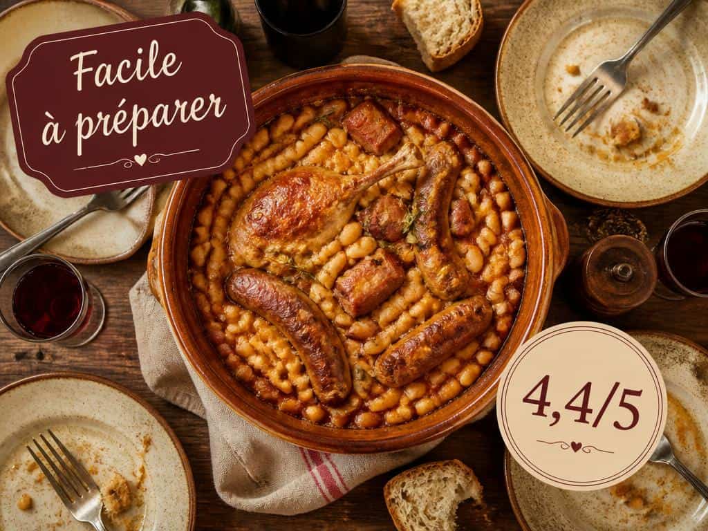recette cassoulet cookeo canard