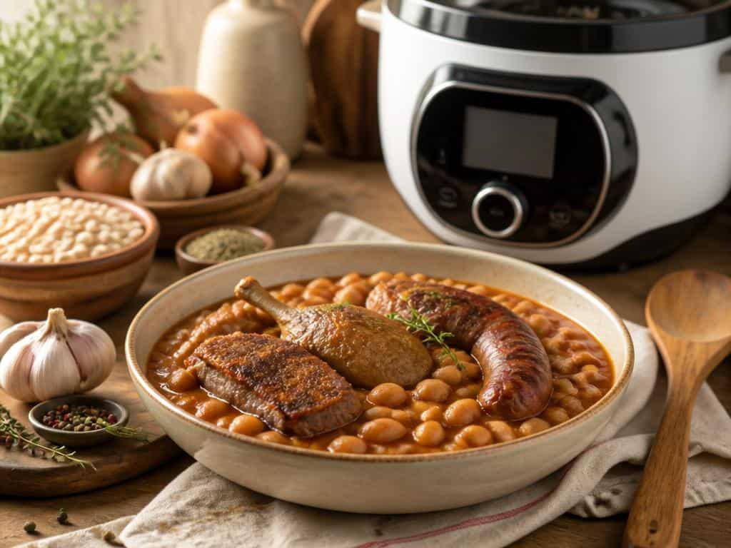 recette cassoulet cookeo