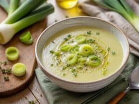 soupe aux poireaux sans pomme de terre