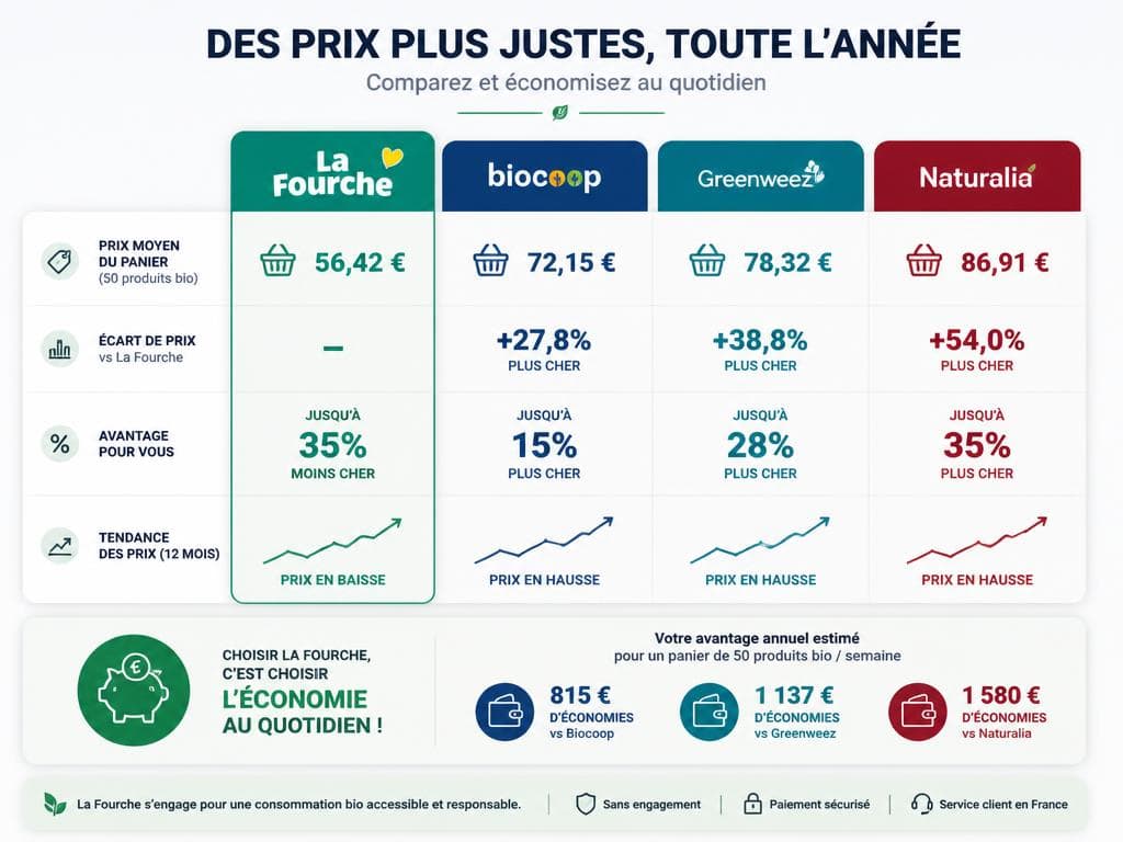 la fourche avis livraison