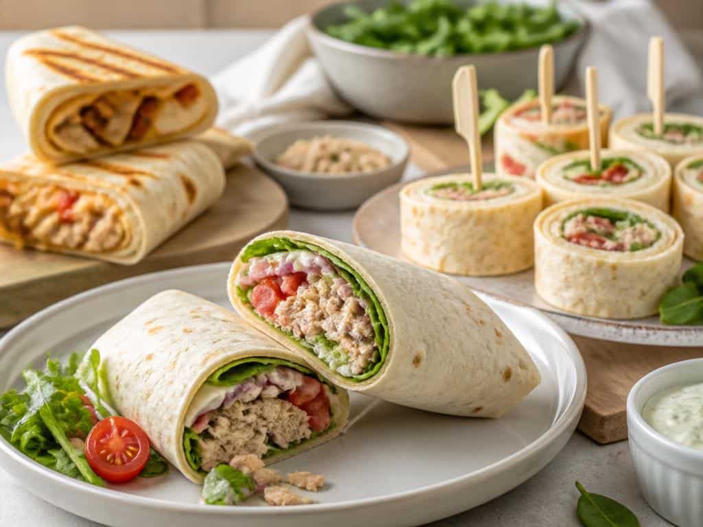 wrap au thon