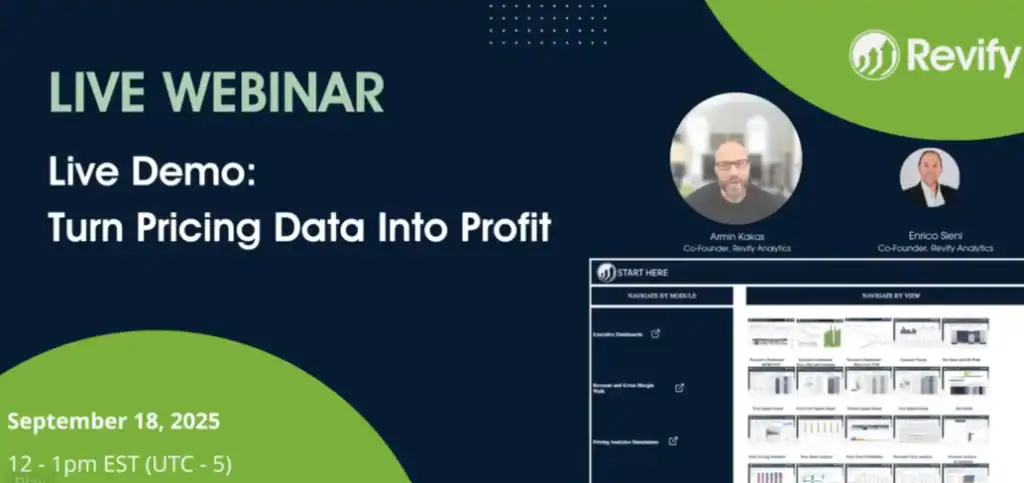 Turn Pricing Data Into Profit