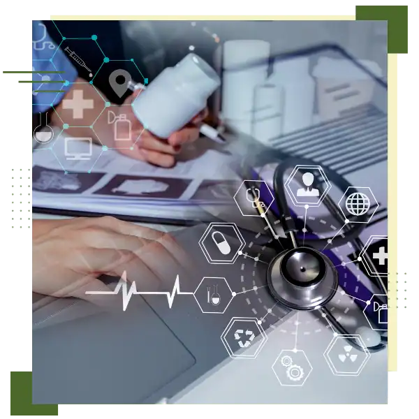 Digital health data analysis for B2B distributors and healthcare providers.