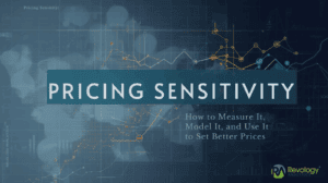 Graph showing pricing sensitivity trends and data analysis for better pricing strategies.