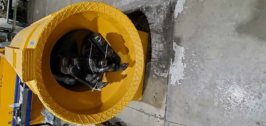 Low Height Pancake Hydraulic Cylinder Used In Auger Boring Steerable Rock System