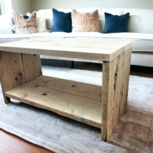 reclaimed wood coffee table