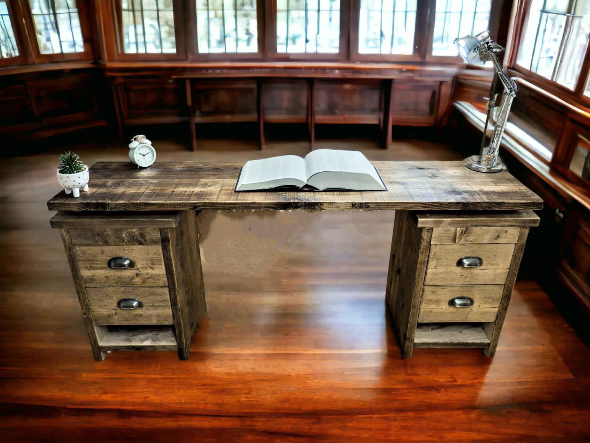 Double Pedestal Desk