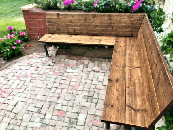 Corner Garden Bench