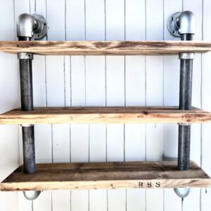 Wall Hanging Pipe Shelves