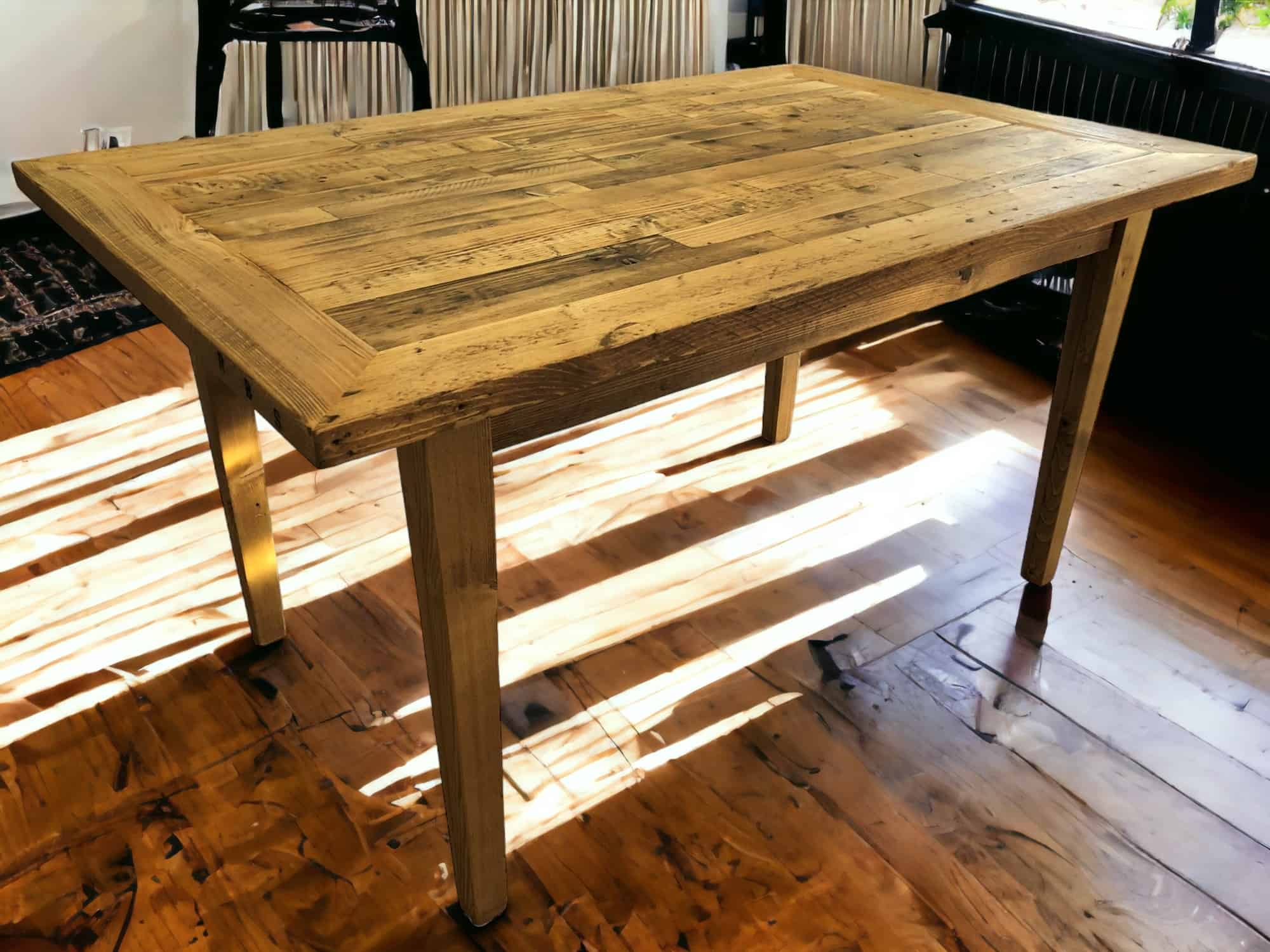 Brick Pattern Dining Table