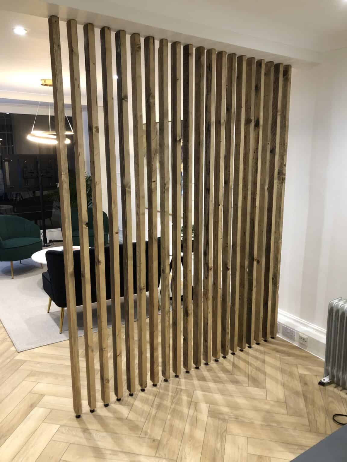 Wooden Rustic Room Dividers