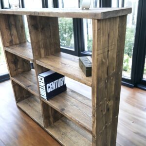 Reclaimed Wood Bookshelf Unit