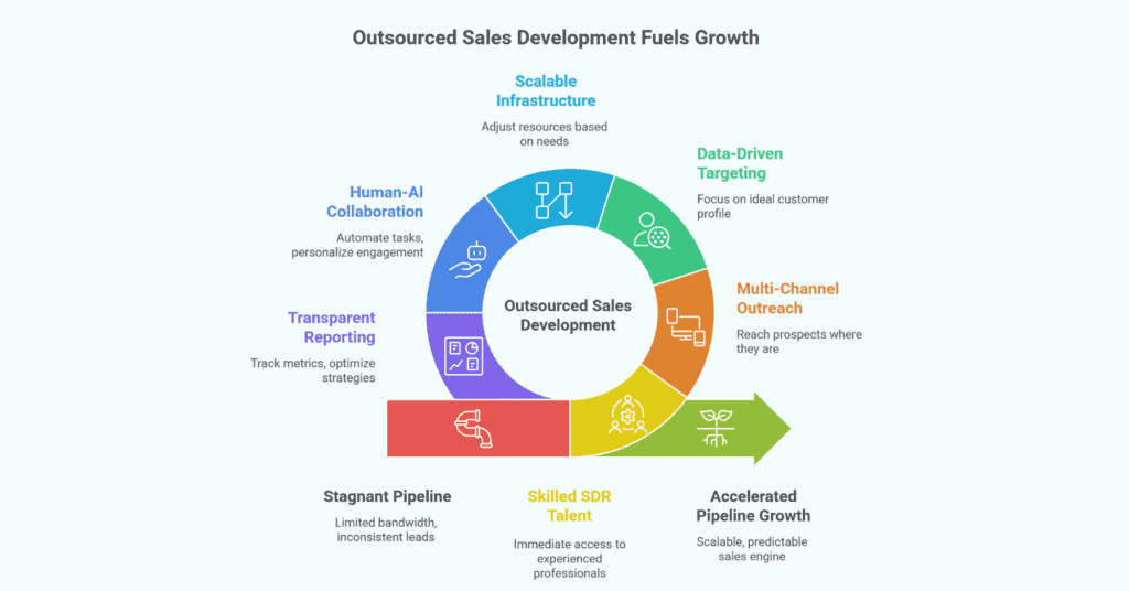 Outsourced Sales Development Accelerates Pipeline Growth