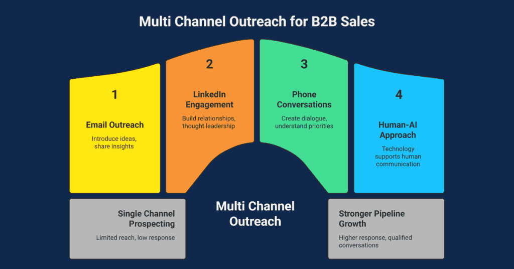 Why Multi Channel Outreach Beats Single Channel Prospecting