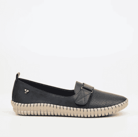 Butterfly Feet Dayna 5 Faux Leather Pumps - Navy