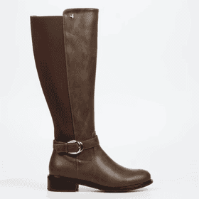 Butterfly Feet Huda 21 High Boot - Chocolate