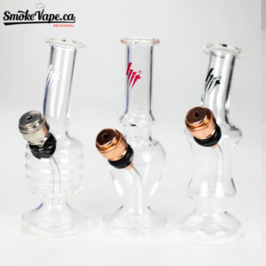 HIT 6.5" Glass Mini Water Pipe - Assorted Designs