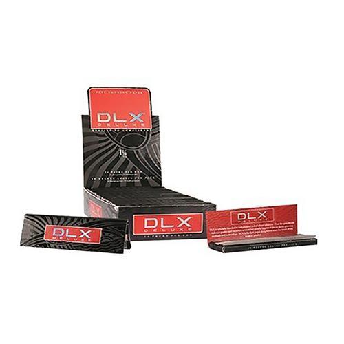 DLX rolling paper 1 1/4 size 24packs Magnetic Closure (1Box)