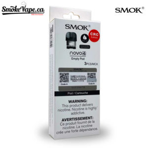 Novo 4 - Empty Pods - 3 Pack (CRC Version)