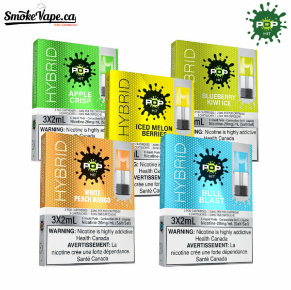 Pop Pods Hybrid 2% Display of 5 packs [STAMPED]