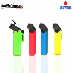 Newport - Side Torch Lighter - Long (Neon)