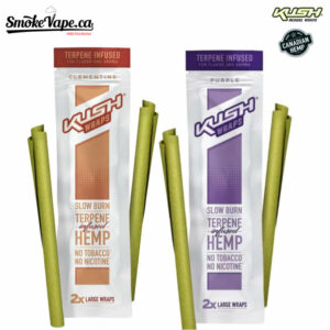 Kush® Hemp Herbal Cone Wraps with Terpene -12pk (Display)