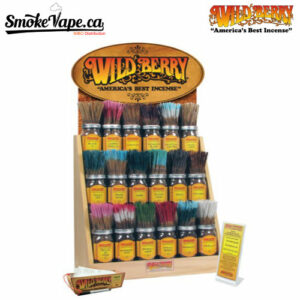 Wildberry Incense starter kit 11" - Traditional size 18 best-selling fragrances (Display)