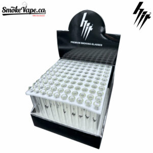 4.25" HIT Clear Glass Tube Straight Pipe
