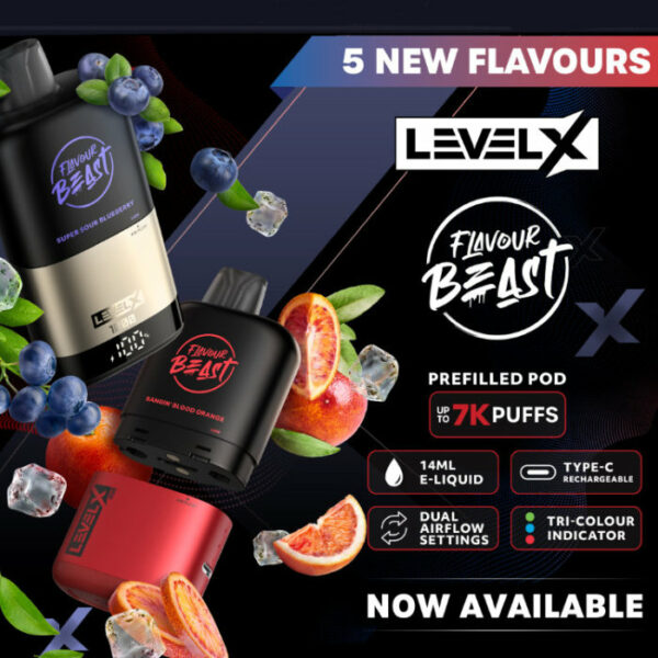 Levelx Pod New Flavors 2