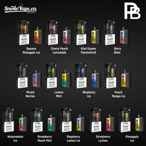 Phantom Bar Flavors