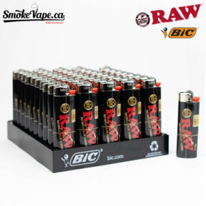Bic Regular Lighter [raw Classic] Black