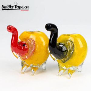 4.25" Elephant Rasta shape Insideout Pipe