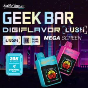 GEEK BAR Digiflavor Lush 20K Disposable Vape - 4pcs Display [Stamped]