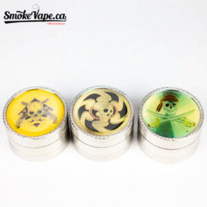 Skull pictured Grinder - 3pt
